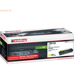 Edding Toner kompatibel mit HP CC532A yellow Edding Toner kompatibel mit HP CC532A yellow