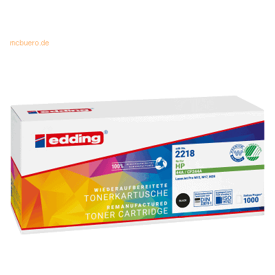 Edding CF244A Schwarzer Toner - Kompatibel zu HP M15 Edding CF244A Schwarzer Toner - Kompatibel zu HP M15