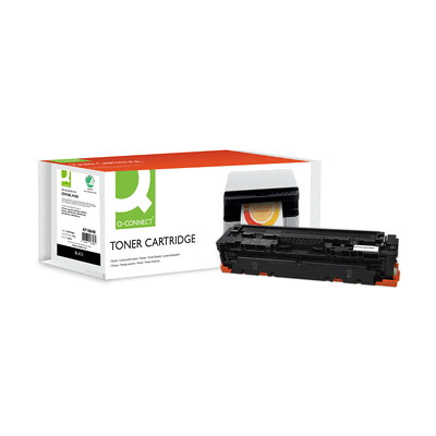 Q-Connect Q-Connect Schwarzer Toner für Farb-Laserdrucker - Toner Q-Connect Q-Connect Schwarzer Toner für Farb-Laserdrucker - Toner