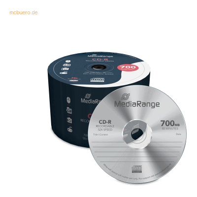 Soennecken 71494 80 Min. 700MB 52x - Optischer Datenträger Soennecken 71494 80 Min. 700MB 52x - Optischer Datenträger