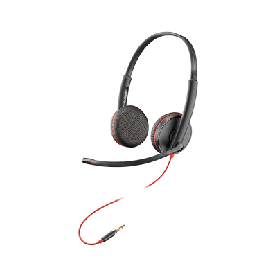 Poly Poly Headset Blackwire C3225 Stereo 3,5mm Poly Poly Headset Blackwire C3225 Stereo 3,5mm