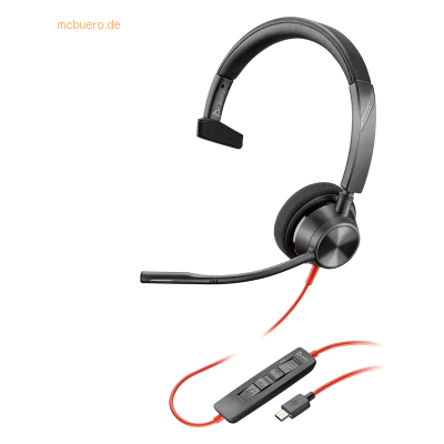 Hewlett Packard Poly Headset Blackwire C3310 Mono USB-C/A Teams Hewlett Packard Poly Headset Blackwire C3310 Mono USB-C/A Teams