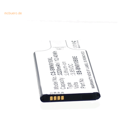 Samsung SM-N910F Lithium-Ion Smartphone Akku - 2800 mAh Samsung SM-N910F Lithium-Ion Smartphone Akku - 2800 mAh
