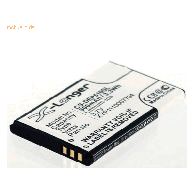 Doro 29991 - Akku - Lithium-Ion - Schwarz - Smartphone Akku Doro 29991 - Akku - Lithium-Ion - Schwarz - Smartphone Akku