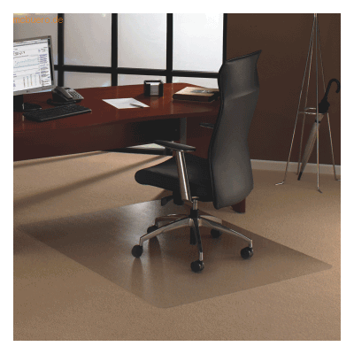 Floortex Cleartex Ultimat Bodenschutzmatte - Polycarbonat, 119x75cm Floortex Cleartex Ultimat Bodenschutzmatte - Polycarbonat, 119x75cm