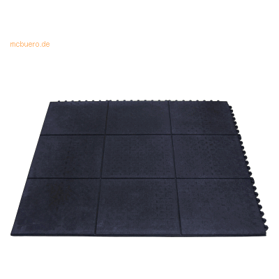 Miltex Arbeitsplatzmatte Yoga Solid Oil 90x90 cm schwarz Miltex Arbeitsplatzmatte Yoga Solid Oil 90x90 cm schwarz