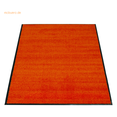 Miltex Eazycare Türmatte - Strapazierfähiger Polyamid, Orange, 90x150cm Miltex Eazycare Türmatte - Strapazierfähiger Polyamid, Orange, 90x150cm