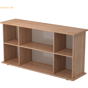 hjh OFFICE PRO KAPA SB Nussbaum - Offenes Sideboard hjh OFFICE PRO KAPA SB Nussbaum - Offenes Sideboard