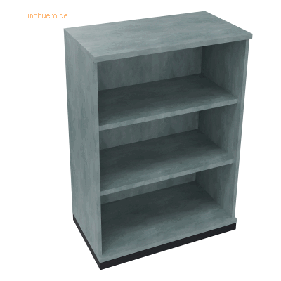 Soennecken Regal 3OH B800xT442xH1133mm Anthrazit-Metallic/Beton Soennecken Regal 3OH B800xT442xH1133mm Anthrazit-Metallic/Beton