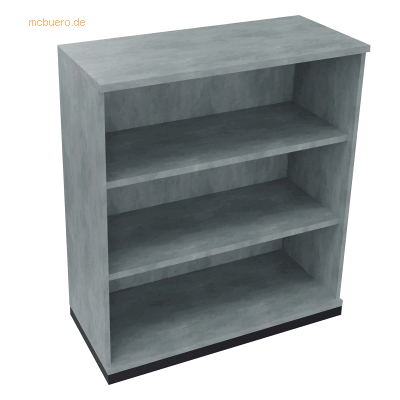 Soennecken Regal 3OH B1000xT442xH1133mm Anthrazit-Metallic/Beton hell Soennecken Regal 3OH B1000xT442xH1133mm Anthrazit-Metallic/Beton hell