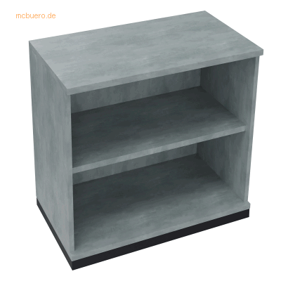 Soennecken Regal 2OH B800xT442xH781mm Anthrazit-Metallic/Beton hell Soennecken Regal 2OH B800xT442xH781mm Anthrazit-Metallic/Beton hell