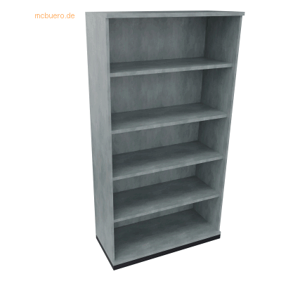 Soennecken Regal 5OH B1000xT442xH1869mm Anthrazit-Metallic/Beton hell Soennecken Regal 5OH B1000xT442xH1869mm Anthrazit-Metallic/Beton hell