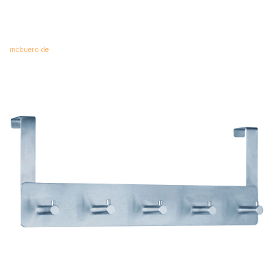 Alco Türgarderobe Edelstahl 35x7,5x13,5cm Wandmontage Alco Türgarderobe Edelstahl 35x7,5x13,5cm Wandmontage
