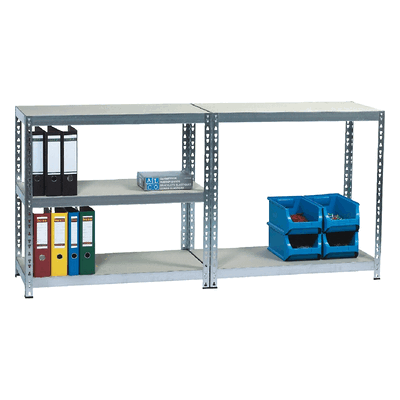 Alco Regal 92x46x180cm - Vielseitiges Stahlrahmen Alco Regal 92x46x180cm - Vielseitiges Stahlrahmen
