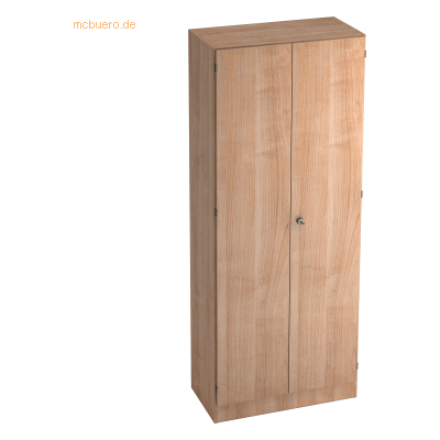 HAMMERBACHER Nussbaum Aktenschrank - 4 Fachböden - 80x42x200cm HAMMERBACHER Nussbaum Aktenschrank - 4 Fachböden - 80x42x200cm