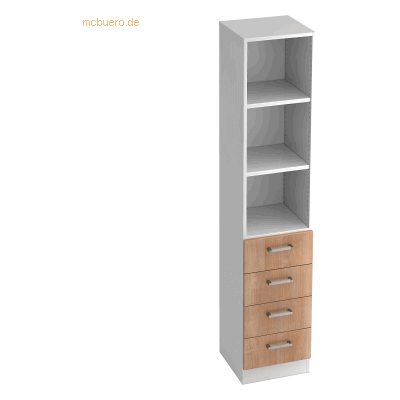 hjh OFFICE PRO SIGNA G 7600 CE - Wandkasten mit 4 Schubladen hjh OFFICE PRO SIGNA G 7600 CE - Wandkasten mit 4 Schubladen