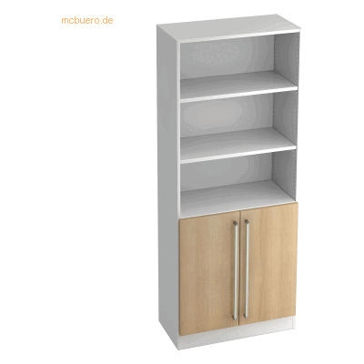 hjh OFFICE PRO SIGNA G 7700 CE - Weiß/Eiche Schrank hjh OFFICE PRO SIGNA G 7700 CE - Weiß/Eiche Schrank