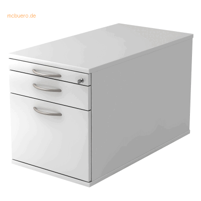 hjh OFFICE PRO SIGNA TC20 - Weißes Rollcontainer mit 3 Schubladen hjh OFFICE PRO SIGNA TC20 - Weißes Rollcontainer mit 3 Schubladen