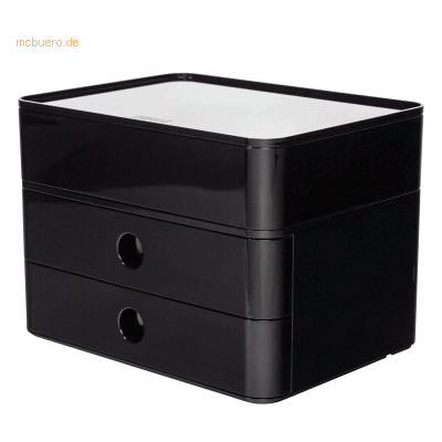 HAN Schubladenbox Smart-Box Plus Allison 2 Schübe jet black HAN Schubladenbox Smart-Box Plus Allison 2 Schübe jet black