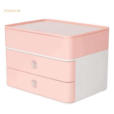 HAN Schubladenbox Smart-Box Plus Allison 2 Schübe flamingo rose/snow w HAN Schubladenbox Smart-Box Plus Allison 2 Schübe flamingo rose/snow w