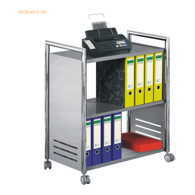 Kerkmann Etagenwagen 2 OH BxTxH 70x40x84cm chrom/alusilber Kerkmann Etagenwagen 2 OH BxTxH 70x40x84cm chrom/alusilber