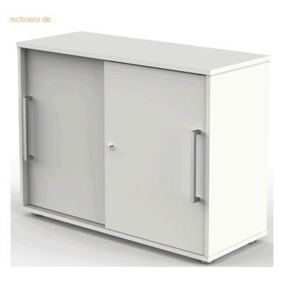Kerkmann Aktenschrank - Weiß, Modell 13449510, Schiebetür, 75cm Hoch Kerkmann Aktenschrank - Weiß, Modell 13449510, Schiebetür, 75cm Hoch