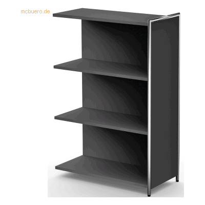 Kerkmann Aktenregal Lago Anthrazit 78x38x115cm Kerkmann Aktenregal Lago Anthrazit 78x38x115cm