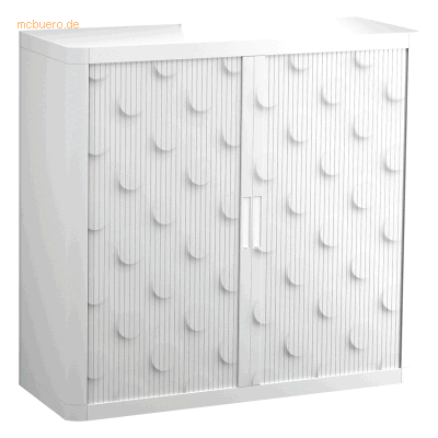easyOffice Rollladenschrank easyoffice BxTxH 86x37,5x104cm Punktrelief easyOffice Rollladenschrank easyoffice BxTxH 86x37,5x104cm Punktrelief