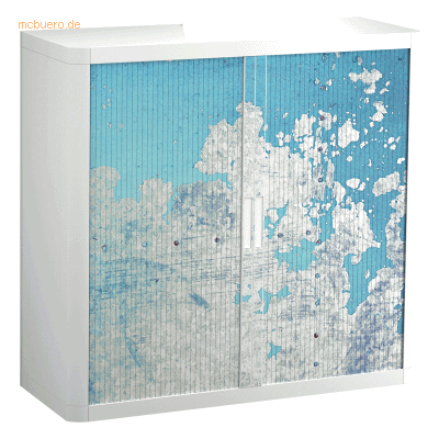 PAPERFLOW EasyOffice Aktenschrank - Blau/Weiß - Büromöbel PAPERFLOW EasyOffice Aktenschrank - Blau/Weiß - Büromöbel
