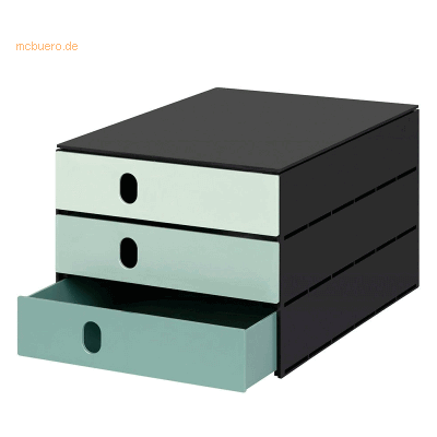 Styro Schubladenbox styroval pro color flow 3 Schubladen geschlossen g Styro Schubladenbox styroval pro color flow 3 Schubladen geschlossen g