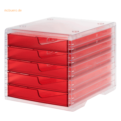 styro Cranberry 5-Schubladen-Box - Aufbewahrungsbox styro Cranberry 5-Schubladen-Box - Aufbewahrungsbox