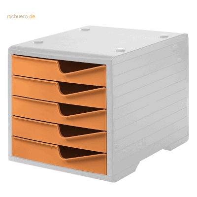 styro Aprikosen 5-Schubladen Aufbewahrungsbox - Büroorganisation styro Aprikosen 5-Schubladen Aufbewahrungsbox - Büroorganisation