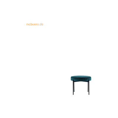 PAPERFLOW Grüne Samt Sitzbank 57,5cm - Sitz- & Loungemöbel PAPERFLOW Grüne Samt Sitzbank 57,5cm - Sitz- & Loungemöbel