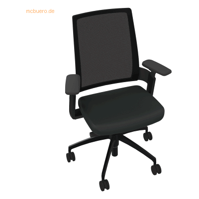 Soennecken Drehstuhl schwarz Armlehnen Sitz Xtreme schwarz Rücken Netz Soennecken Drehstuhl schwarz Armlehnen Sitz Xtreme schwarz Rücken Netz