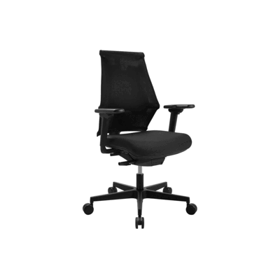 TOPSTAR Drehstuhl Sitness X-Back - schwarz Armlehnen Hardbodenrollen. TOPSTAR Drehstuhl Sitness X-Back - schwarz Armlehnen Hardbodenrollen.