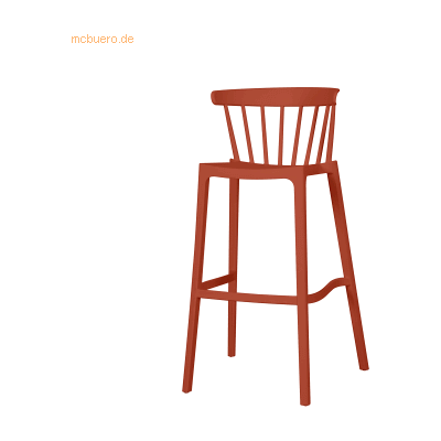 Best Barstuhl Windson 50915 terracotta 4 Stück Best Barstuhl Windson 50915 terracotta 4 Stück