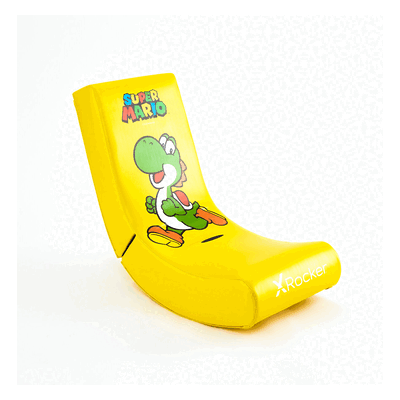 X ROCKER XROCKER Gaming Bodensessel gelb VIDEO ROCKER Super Mario/Yosh X ROCKER XROCKER Gaming Bodensessel gelb VIDEO ROCKER Super Mario/Yosh