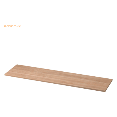 mcbuero.de Nussbaum Abdeckplatte 160,5x43cm - Abdeckplatte mcbuero.de Nussbaum Abdeckplatte 160,5x43cm - Abdeckplatte
