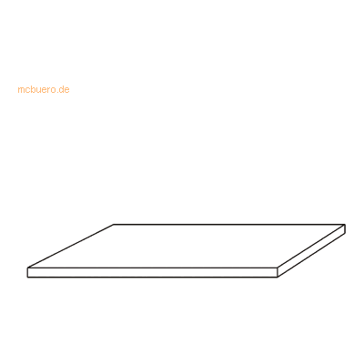 hjh OFFICE PRO SIGNA 6008 - Walnuss - Wand-Schrank hjh OFFICE PRO SIGNA 6008 - Walnuss - Wand-Schrank