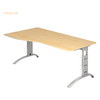 HAMMERBACHER FS18 Höhenverstellbarer Schreibtisch - 180x80/100cm HAMMERBACHER FS18 Höhenverstellbarer Schreibtisch - 180x80/100cm