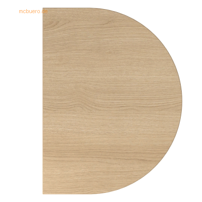 hjh OFFICE PRO JA60 - Anbautisch 60x80 Eiche - silber hjh OFFICE PRO JA60 - Anbautisch 60x80 Eiche - silber