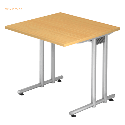 HAMMERBACHER NS08 Kompakt Schreibtisch - 80x80cm FSC Zertifiziert HAMMERBACHER NS08 Kompakt Schreibtisch - 80x80cm FSC Zertifiziert