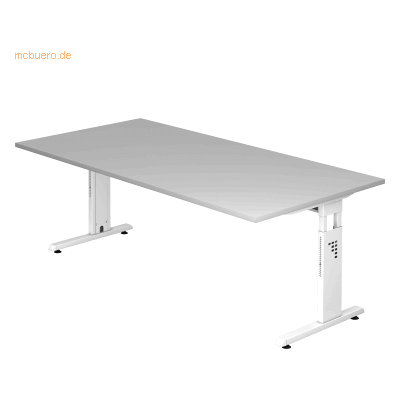 HAMMERBACHER Marke Model - Höhenverstellbarer Schreibtisch - 200x100cm HAMMERBACHER Marke Model - Höhenverstellbarer Schreibtisch - 200x100cm