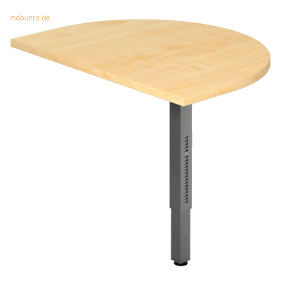 hjh OFFICE PRO RA60 G - Erweiterungstisch - Rechteckig, 60x80cm, Graphit hjh OFFICE PRO RA60 G - Erweiterungstisch - Rechteckig, 60x80cm, Graphit