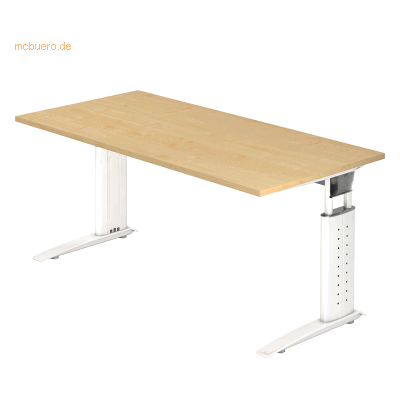hjh OFFICE PRO UNDA 16 W Höhenverstellbarer Schreibtisch - Büro hjh OFFICE PRO UNDA 16 W Höhenverstellbarer Schreibtisch - Büro