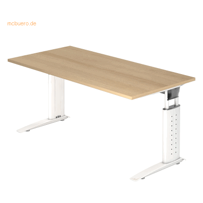 hjh OFFICE PRO UNDA 16 W Höhenverstellbarer Schreibtisch - Büro Schreibtisch hjh OFFICE PRO UNDA 16 W Höhenverstellbarer Schreibtisch - Büro Schreibtisch