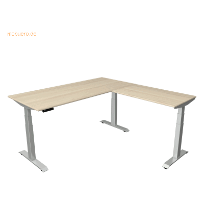 Kerkmann Move 4 Elektrischer höhenverstellbarer Schreibtisch - Ahorn - 180x180cm Kerkmann Move 4 Elektrischer höhenverstellbarer Schreibtisch - Ahorn - 180x180cm