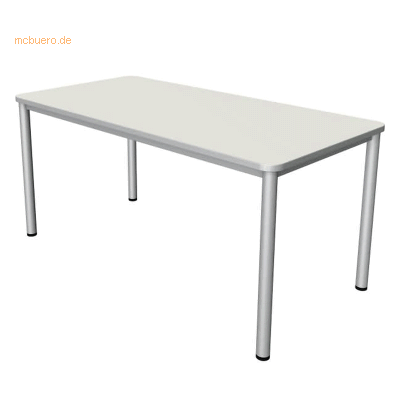 Kerkmann Prime Weiß Schreibtisch – Rechteckig, 160x80cm, Stahlgestell Kerkmann Prime Weiß Schreibtisch – Rechteckig, 160x80cm, Stahlgestell