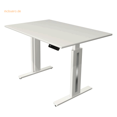 Kerkmann Sitz-/Stehtisch Move 3 fresh BxTxH 120x80x72-120cm weiß/weiß Kerkmann Sitz-/Stehtisch Move 3 fresh BxTxH 120x80x72-120cm weiß/weiß