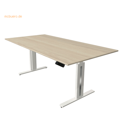 Kerkmann Sitz-/Stehtisch Move 3 fresh BxTxH 200x100x72-120cm ahorn/wei Kerkmann Sitz-/Stehtisch Move 3 fresh BxTxH 200x100x72-120cm ahorn/wei